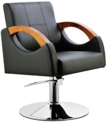  Classic wood hidraulikus fekete fodrászszék