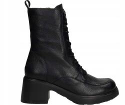 Wonders E-7105 Fűzős Bőr Bokacsizma 39 Eme Wild I Negro (E-7105)