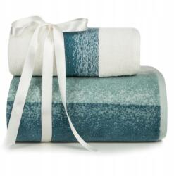 Eurofirany Törölköző szett 2db pamut Tris kék fehér vastag Eurofirany (ręcznik)