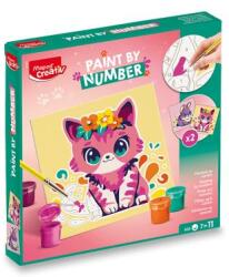 Maped Creativ Paint számozott macska és nyuszi kreatív készlet (3154149070831)