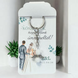 Csúcsajándék Angyalkás kulcstartó - többféle (CSW562762)