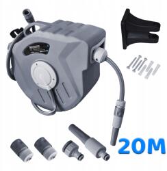  Kerti Tömlő Automata Feltekercselő Dobbal Vízhez 20M (MS17756)