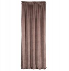 Eurofirany Függöny 140x270 Air púderrózsaszín velúr szalagos (367069)