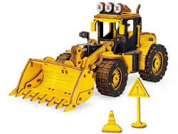 3D modell - tolólapos traktor, sárga (CSWF9230)