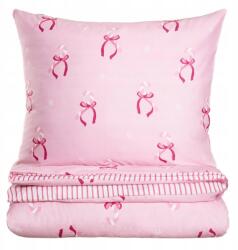 Homla Rosetta mikroszálas ágyneműhuzat rózsaszín 140x200 1*70x80 cm Homla (242854)