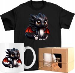  Bögre szett Póló Gyerek Sárkány Színes 9 Kész Ajándék 116 (AP32.0713.116)