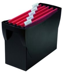 HAN Suport plastic pentru 20 dosare suspendabile, HAN Swing - negru (HA-1900-13) Dulap arhivare