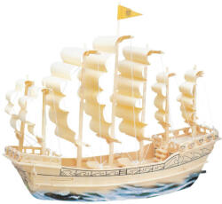  3D puzzle vitorlás hajó a Ming dinasztiából (natúr) (CSWF2435)