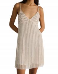 Reserved ruha, Size 36, bézs, 100% poliészter, mini