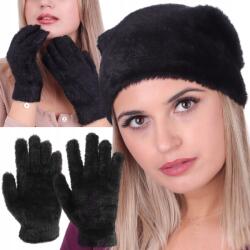 Hagne Női sapka női kesztyű Alpaka szett