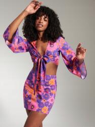 sinsay WR15507 Mini Rokya Magas Derekú, Virágmintás (19) Xs