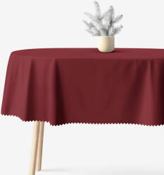 Goldea ovális teflonos terítő - bordó 140 x 180 cm