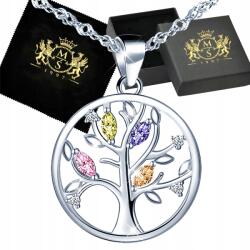 Mennica Świdnicka Ezüst nyaklánc Ezüst 925 Lánc medállal Az élet fája Ajándék