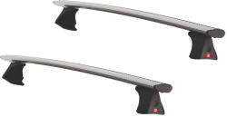 Fabbri Bare transversale pentru Audi A6 berlina generatia 5 (C8), model 2018 - prezent, Fabbri Viva 12 ALU, sistem cu prindere pe plafon normal, aluminiu, argintiu (KIT6540019-6530020-6520332) - upcar