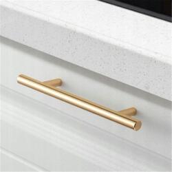 Arany színű bútorfogantyú, reling típusú, 155/250 mm, 1 db fogantyúk szekrényajtókhoz, frontokhoz (A0003)