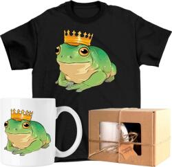  Bögre szett Póló béka mém vicces 1 Kész Ajándék Xs (AP45.237.XS)