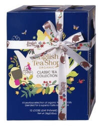 English Tea Shop Fekete tea 12x2 g English Tea Shop 12, filteres, bio Classic selyempiramis (T16011321) - iroszer24