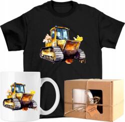  Bögre szett Póló építőipari járművek lánctalpakon Kész Ajándék 152 (AP5.019.152)