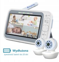  Moonybaby elektronikus bébiőr, fehér (X001ITB1DF)