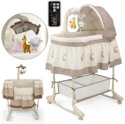 Milly Mally bölcső távirányítóval Moon levehető matrachuzat a csomagban (Milly Mally)