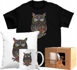  Nagy Póló Bögre Bagoly Művészet 5 116 Ajándék (J57.030.116)