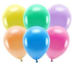 Party Deco Lufik Eco 30cm fémezett, mix (1 op. 100 db)