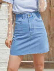 Shein EC21111 Shein Farmer Miniszoknya Magas Derekú (20) S