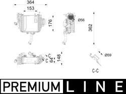 MAHLE Chladič plniaceho vzduchu MAHLE CI 737 000P (CI 737 000P)