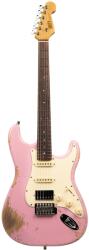 Henry's elektromos gitár Snake Boa ST-1 Strat Pink Relic (HERSSTPK)