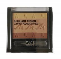 Manhattan Brilliant Fusion paletta Pirosító, púder és szemhéjfesték egyben