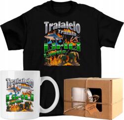  Bögre szett Póló Tralalelo Vs Lirili brainrot Kész Ajándék 104 (AP44.69.104)