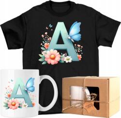  Bögre szett Póló pillangó betű A ábécé Kész Ajándék 116 (AP26.469.116)