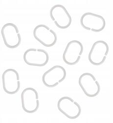 Rodeno Fürdőszobaszőny Kerekek Fehér 12 Db Akasztók Függesztések Vízálló (ROD2496)