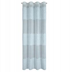 Eurofirany Függöny 140x250 Esteri kék geometria készre szerelve (460767)