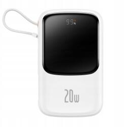 Baseus Powerbank gyorstöltéssel 10000mAh 20W Qc-pd-scp-fcp Iphone Ligh kábel (6932172620592)