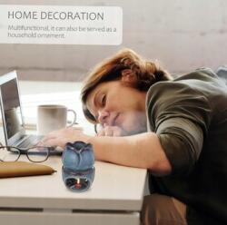  Kerámia illatpárologtató, tulipán formájú, 12 cm-es, aromaterápiás dekoráció