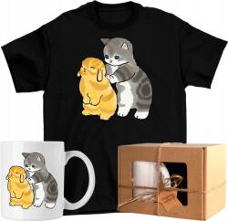  Póló szett Cica Bögre Kedves 08 Kész Ajándék