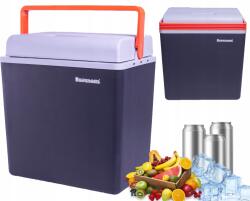 Ravanson Hordozható autós hűtőláda, utazó hűtő, 20L, 12V