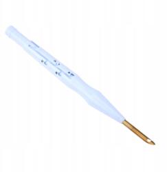  Punch needle szövőtű hímző eszköz, hurkos hímzéshez, nagy (DDR64822)