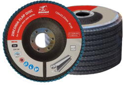  20 discuri lamelare Zirconiu, BRU182, 125*22.2mm, R120 (BRU182) Disc de taiere