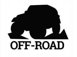  Autós matrica Off Road terepjáró 11 x 15cm