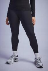 Boohoo EC43303 Boohoo Fekete Bordázott Plus Size Leggings (23) 44/46