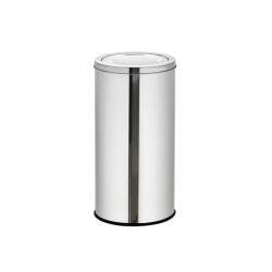 Casa Plastor Cos batant, inox, diametru 23 cm (38751) Cos de gunoi