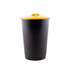 Casa Plastor Tomberon cu capac, fara manere, 60 litri, Eco (38200-FM) Cos de gunoi