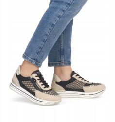 Remonte Bézs Puha Könnyű Cipzáras Sportcipő 41-ES (REM1329-01-SK-G1/2)