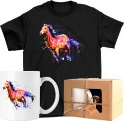  Bögre szett Póló Ló Virágok Művészet 1 Kész Ajándék 140 (AP45.72.140)