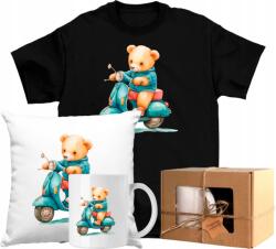  Nagy Szett Póló Bögre Gyerek Maci Színes Xs Ajándék (AP56.39.XS)