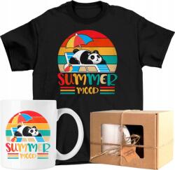  Bögre szett Póló Panda vicces Kedves 2 Kész Ajándék 152 (AP45.125.152)