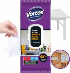 Vortex Nedves Törlőkendők Bútorok Tisztításához, Flip Top, 48 db (Chusteczki Do Mebli Nawilżane Vortex Blatów)