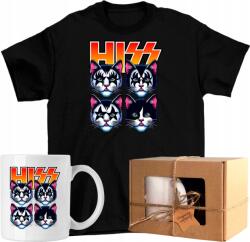  Póló szett Rock metal cica bögre 6 Kész Ajándék